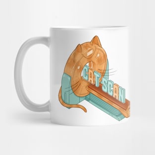 CAT - scanner isometric illustration Mug